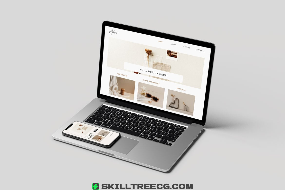 图片[6]-Laptop And Smartphone Mockup（455201）-技能树